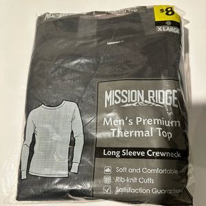 Mission ridge thermal top size xl